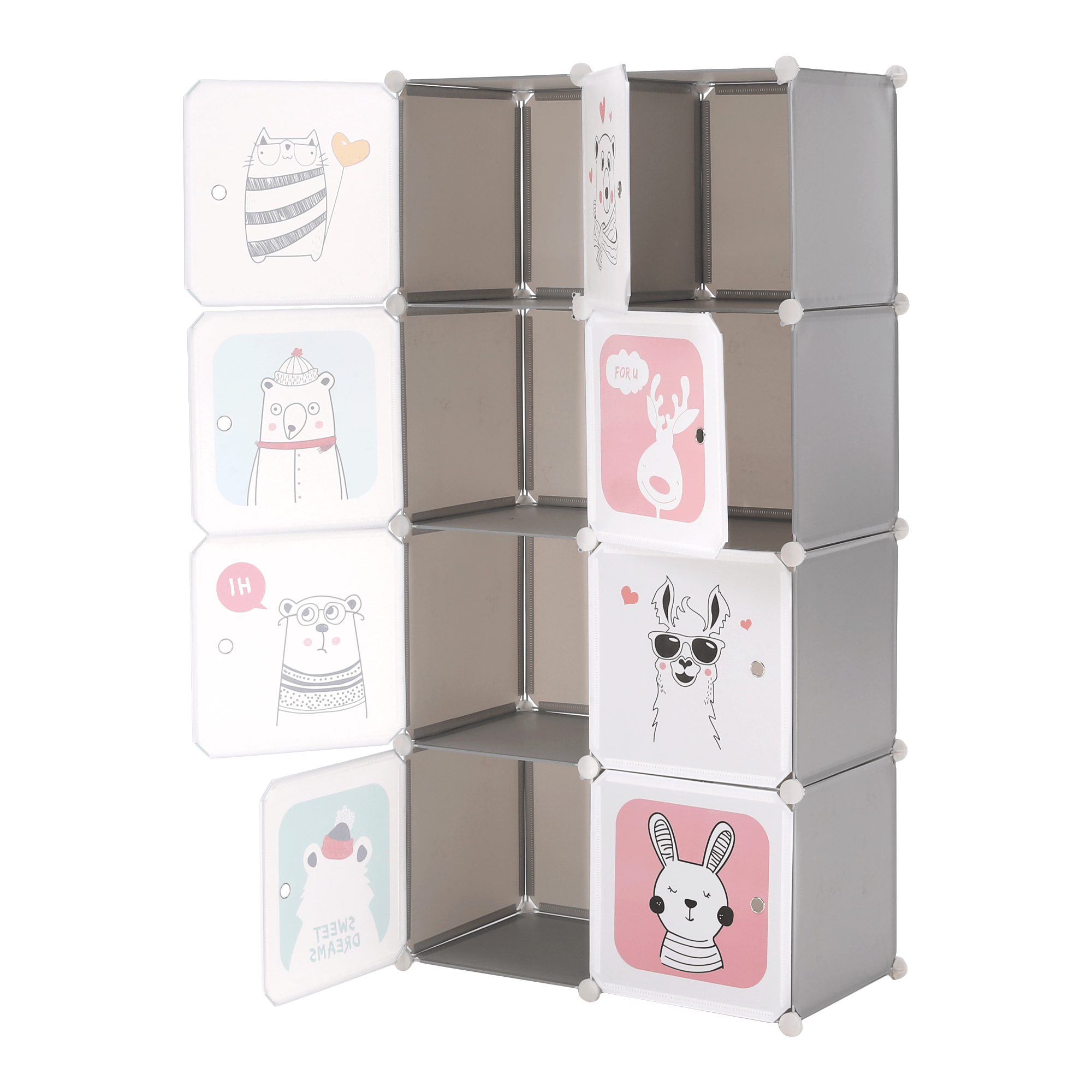 Dulap modular ATREY, gri