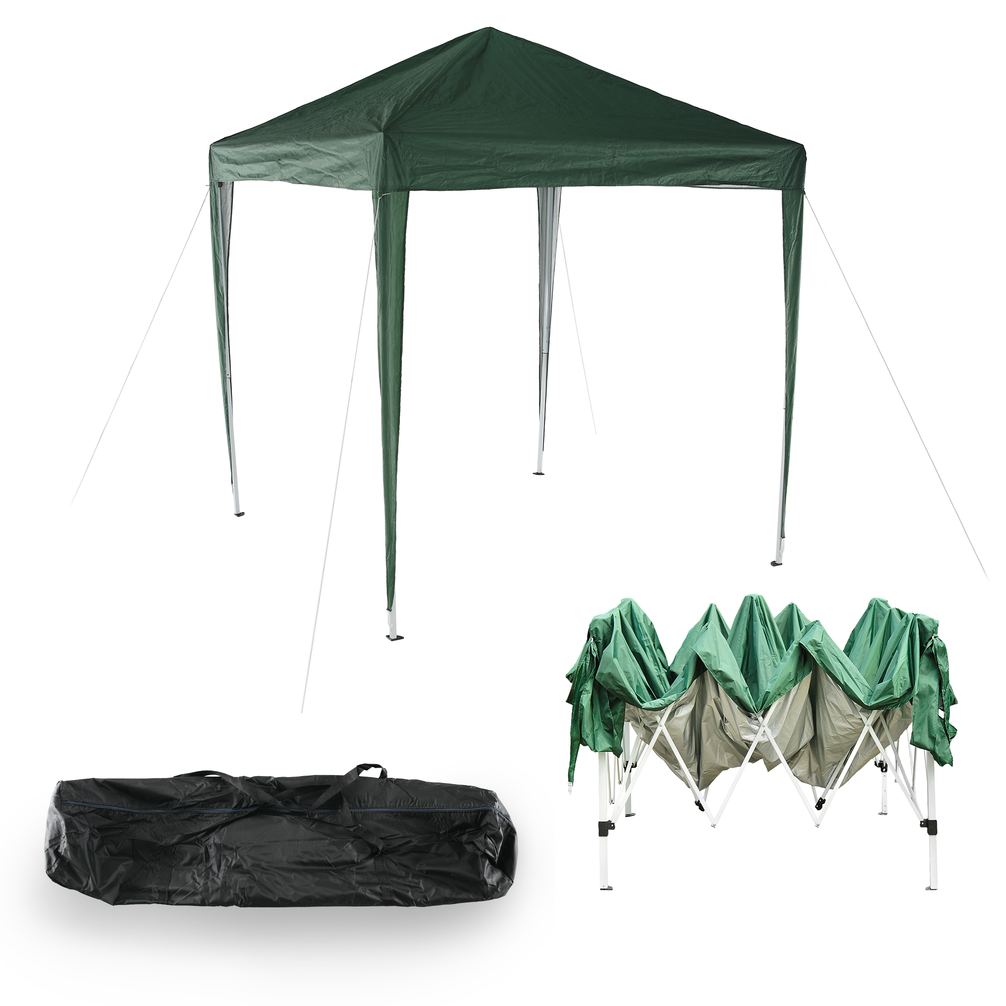 Pavilion de gradina pliabil TREKAN TIP 1, verde
