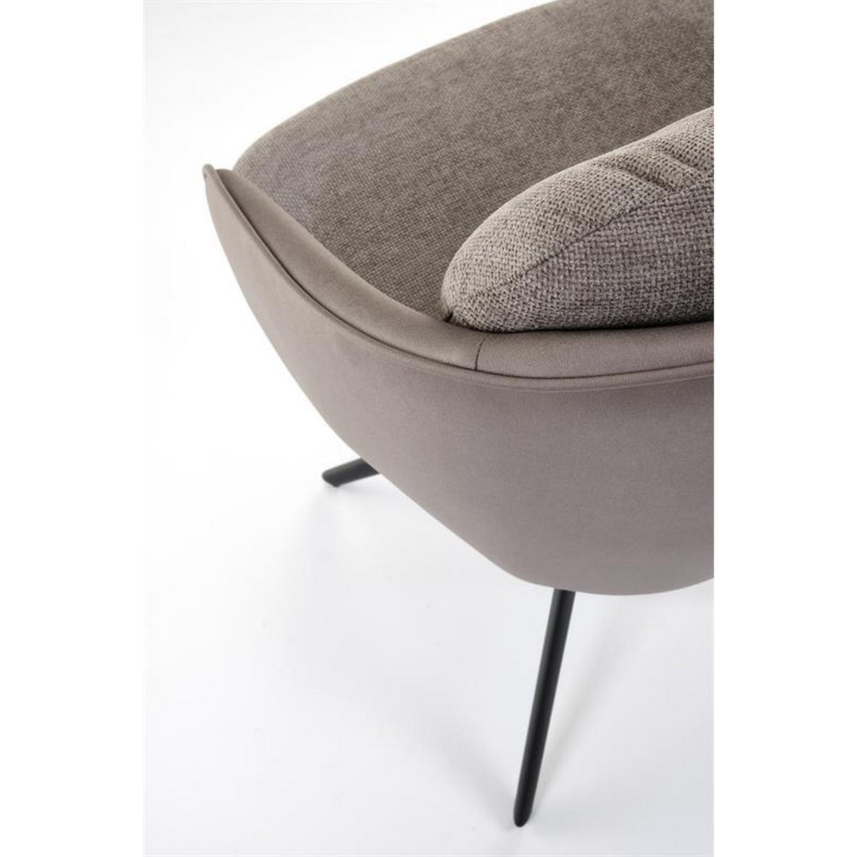 Scaun K554, gri / negru