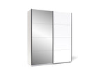 Dulap SMART Zegna ST170 2D (ALB/PLATINUM)