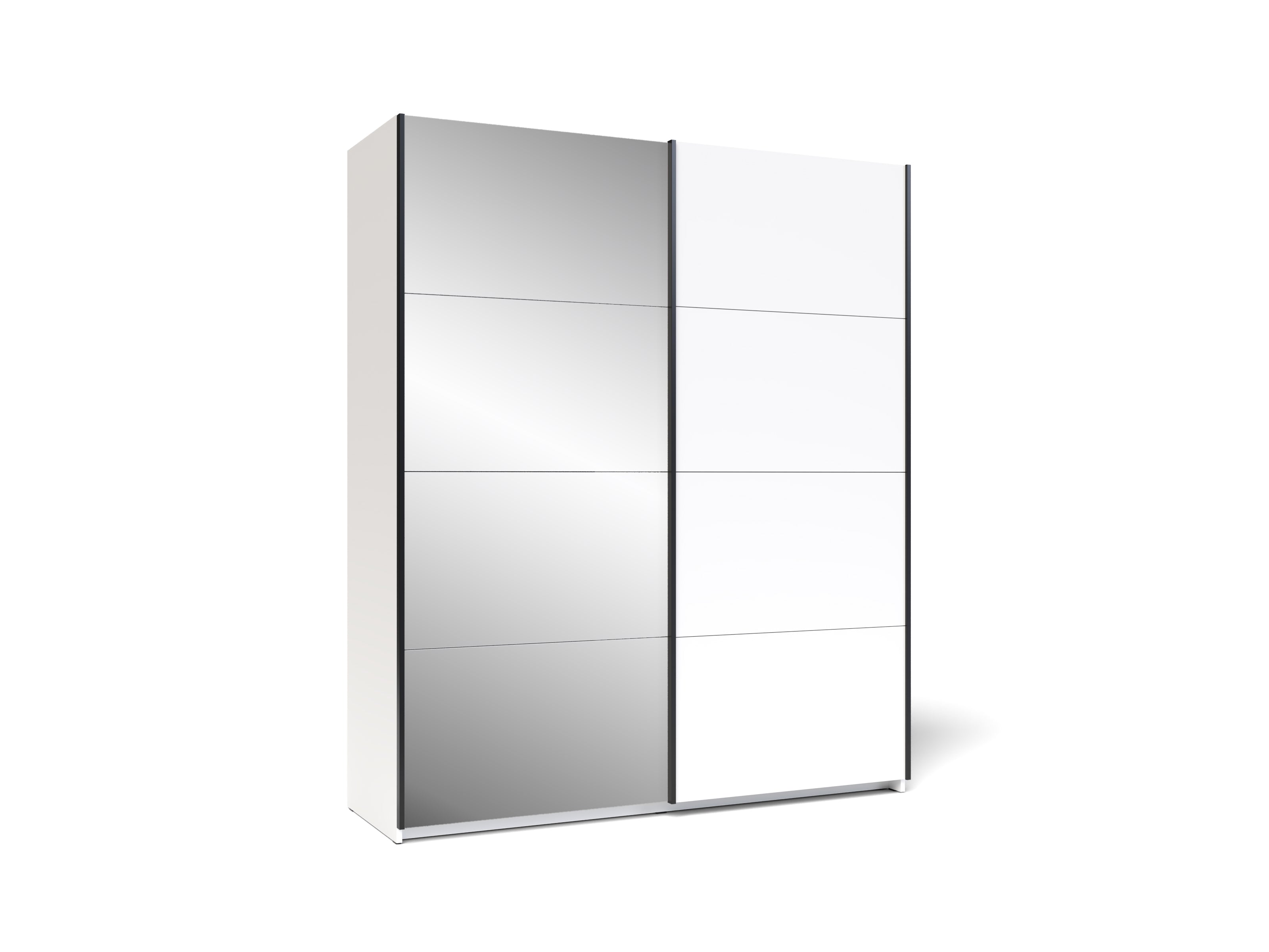 Dulap SMART Zegna ST170 2D (ALB/PLATINUM)