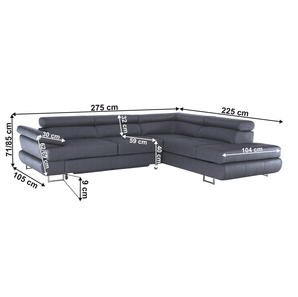 Coltar extensibil BUTON R, vedere 13