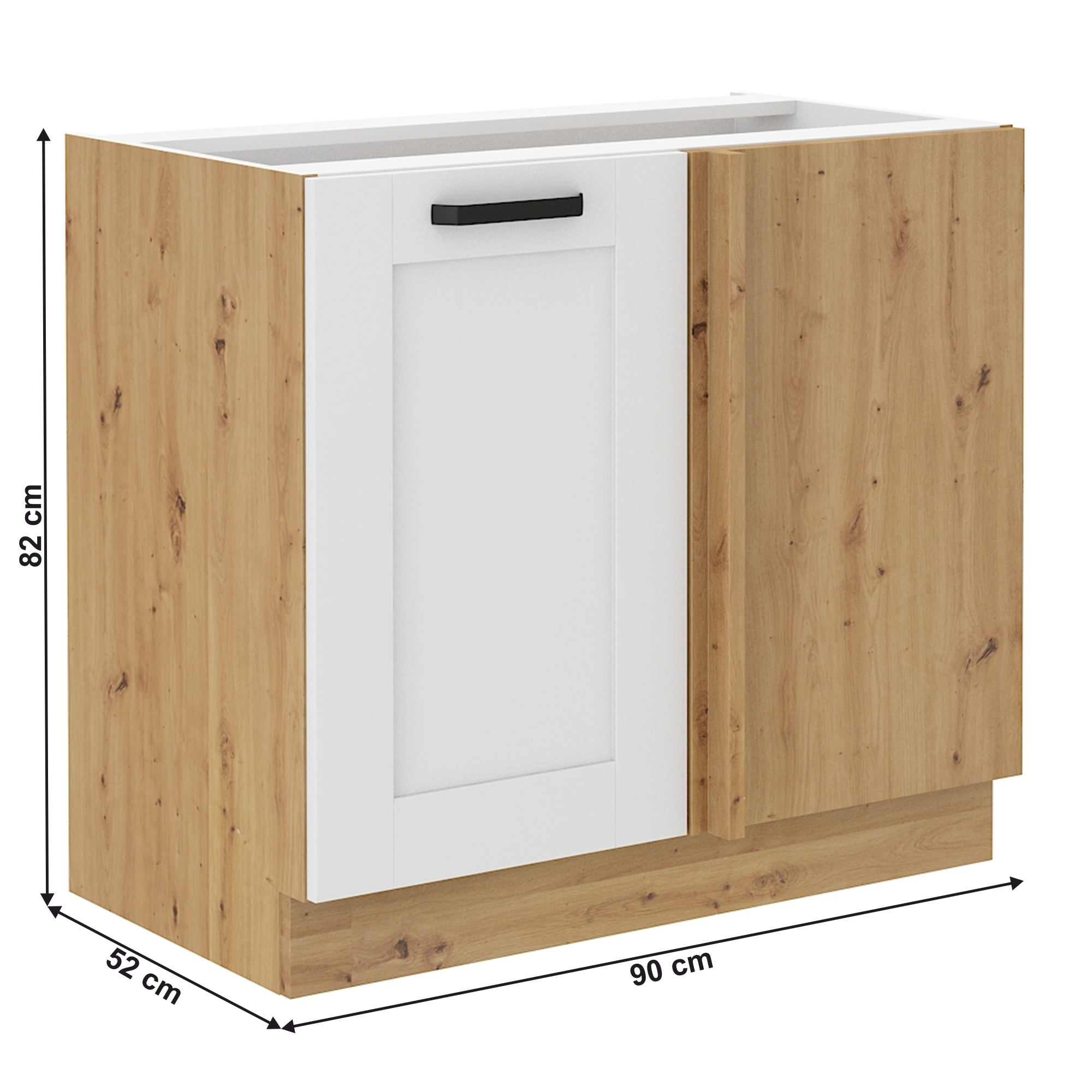 Dulap bucatarie modular LULA 105 ND 1F BB, vedere 4