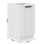 Dulap bucatarie modular LULA 40D 1F BB, vedere 5