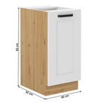 Dulap bucatarie modular LULA 40D 1F BB, vedere 3