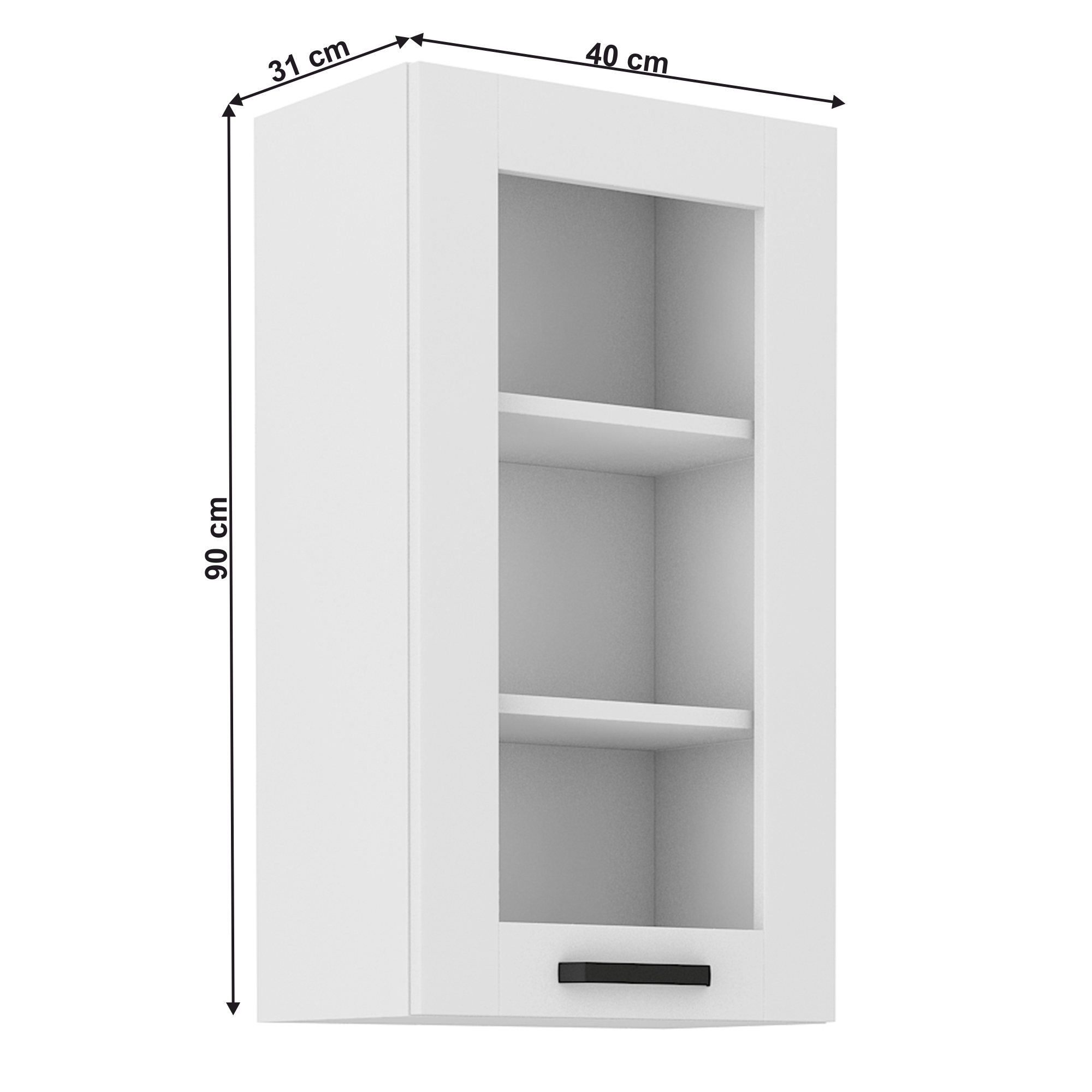 Dulap bucatarie modular LULA 40 GS-90 1F, vedere 3