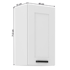 Dulap bucatarie modular LULA 40 G-72 1F, vedere 3