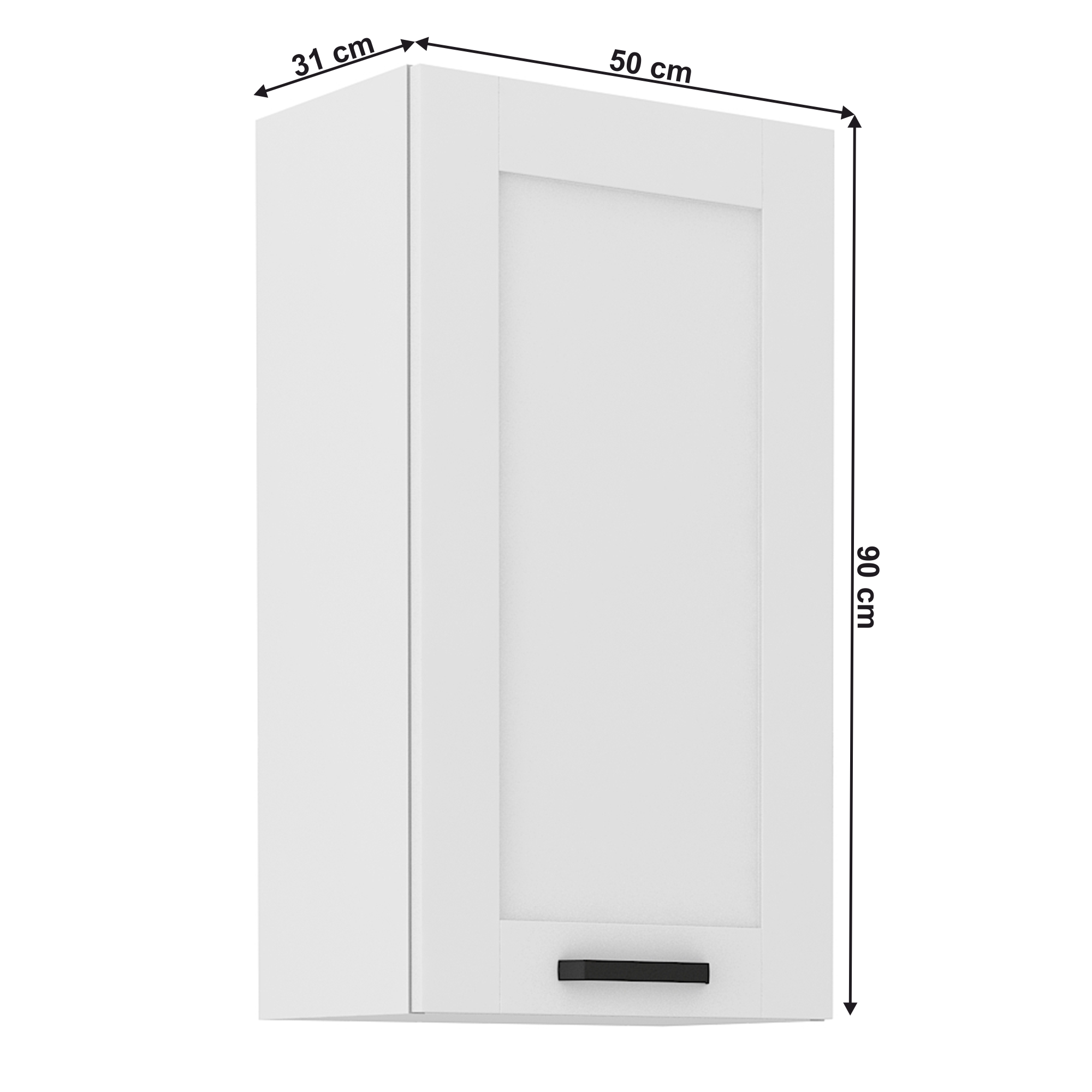 Dulap bucatarie modular LULA 50 G-90 1F, vedere 3