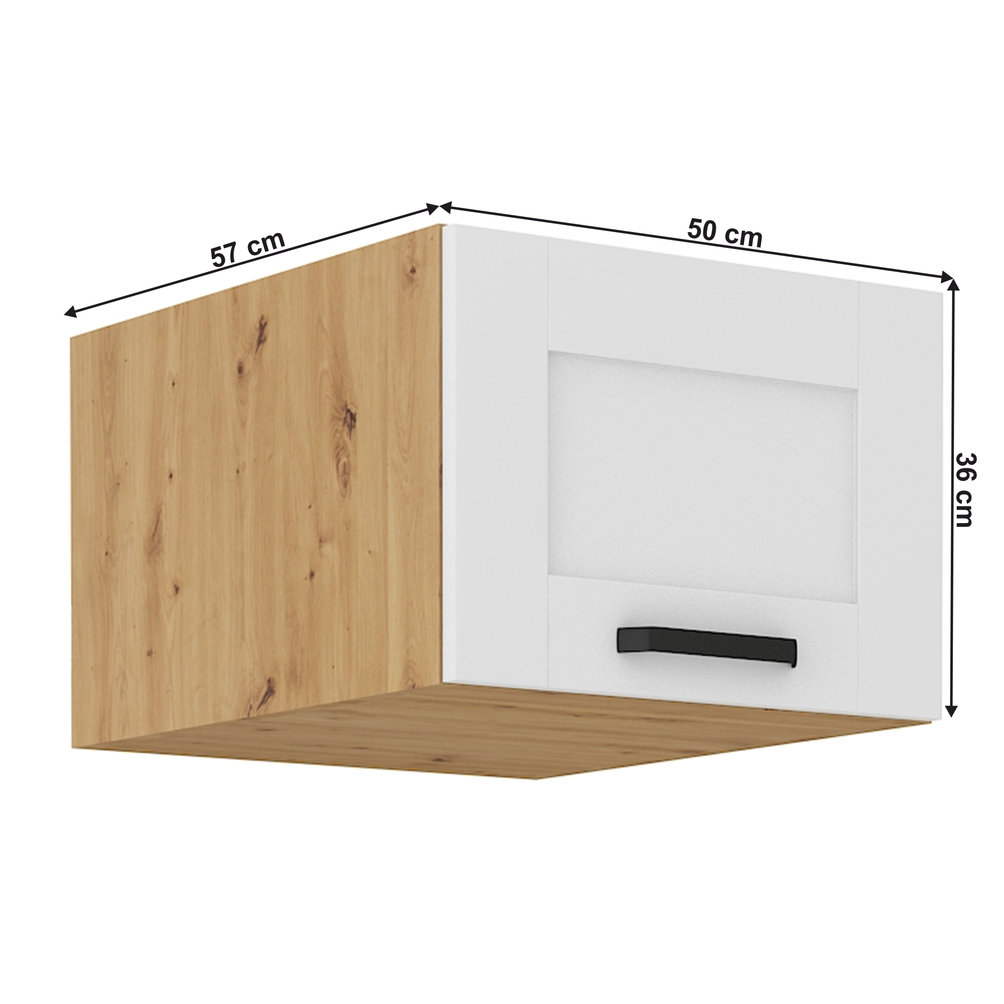 Dulap bucatarie modular LULA 50 NAGU-36 1F, vedere 5