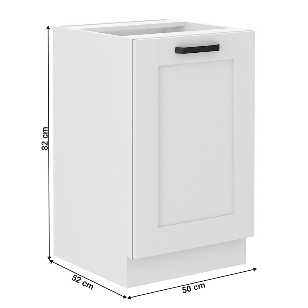 Dulap bucatarie modular LULA 50 ZL 1F BB, vedere 2