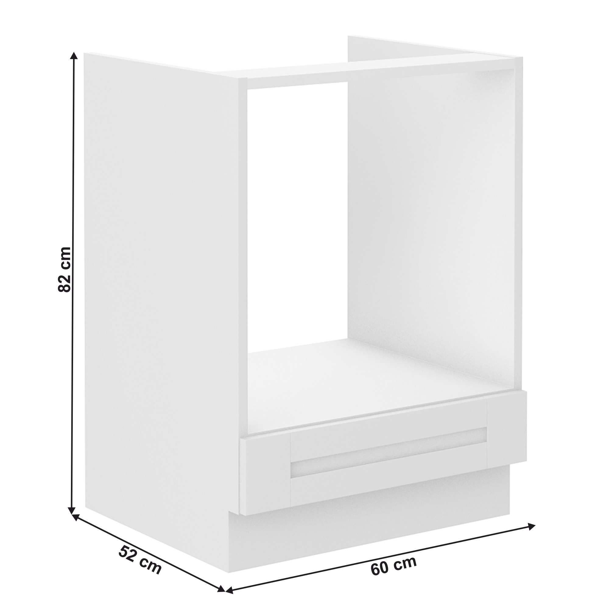 Dulap bucatarie modular LULA 60 D GAZ BB, vedere 2