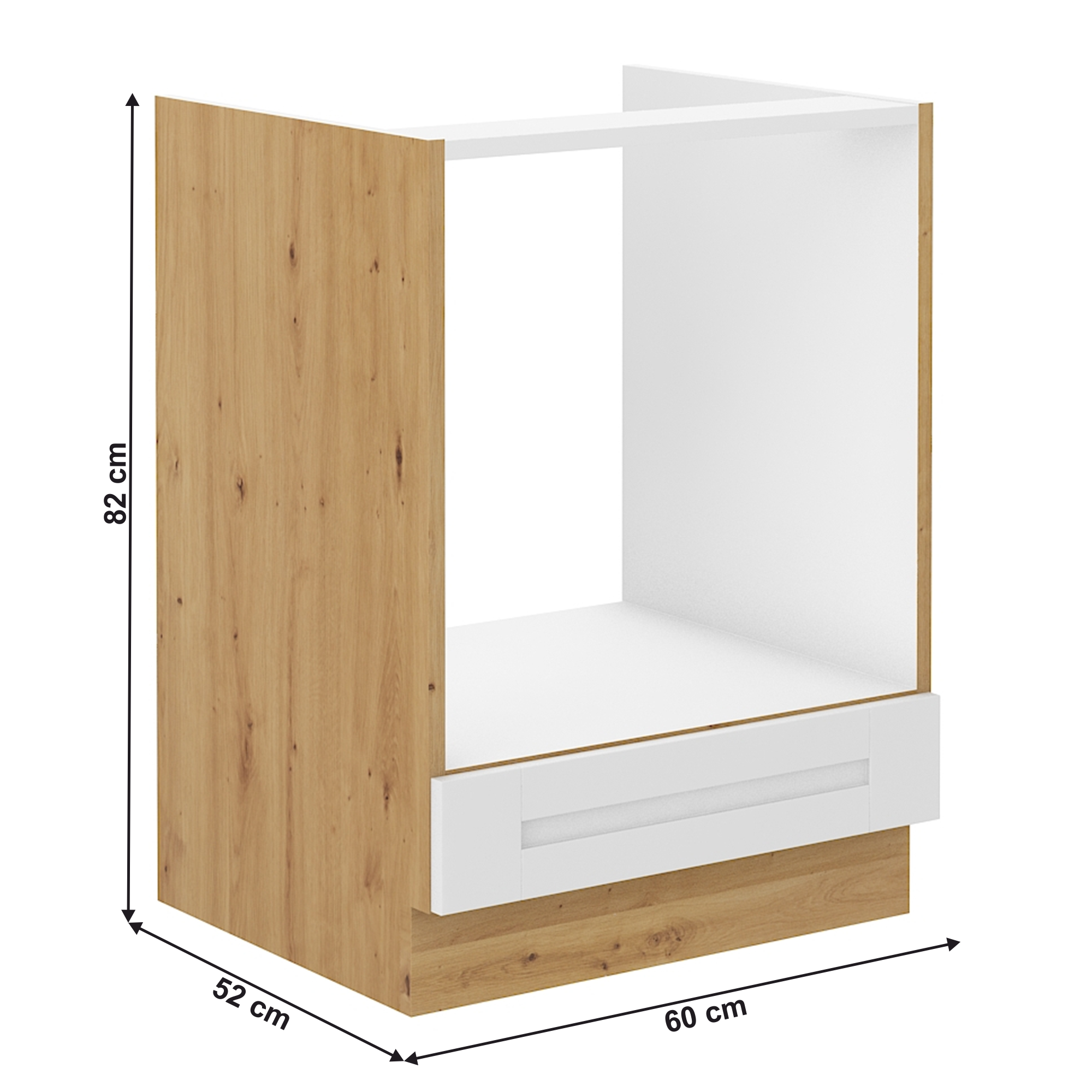 Dulap bucatarie modular LULA 60 D GAZ BB, vedere 4