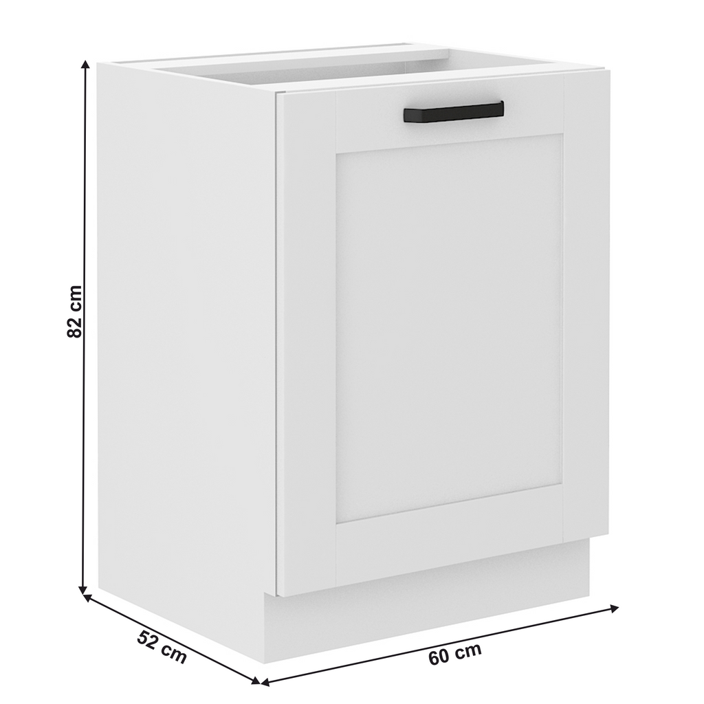 Dulap bucatarie modular LULA 60 D 1F BB, vedere 2