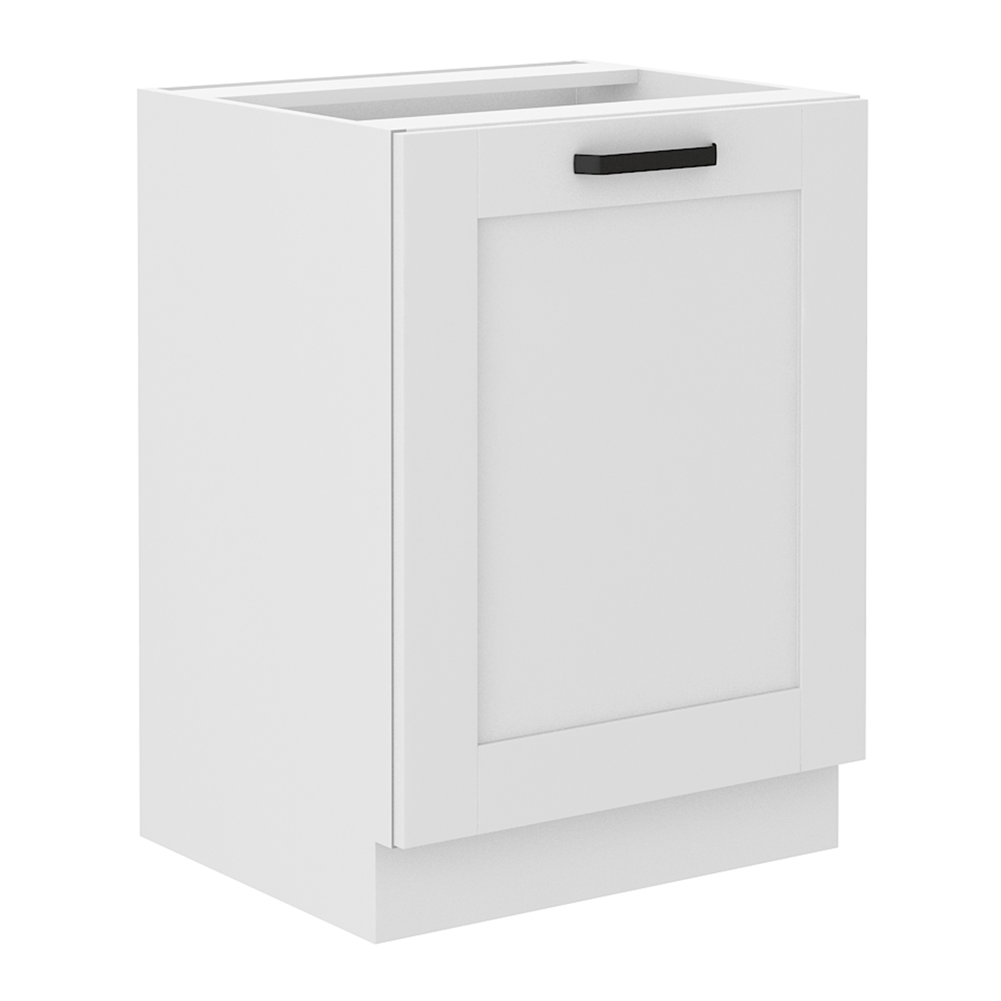 Dulap inferior LULA 60 D 1F BB, alb