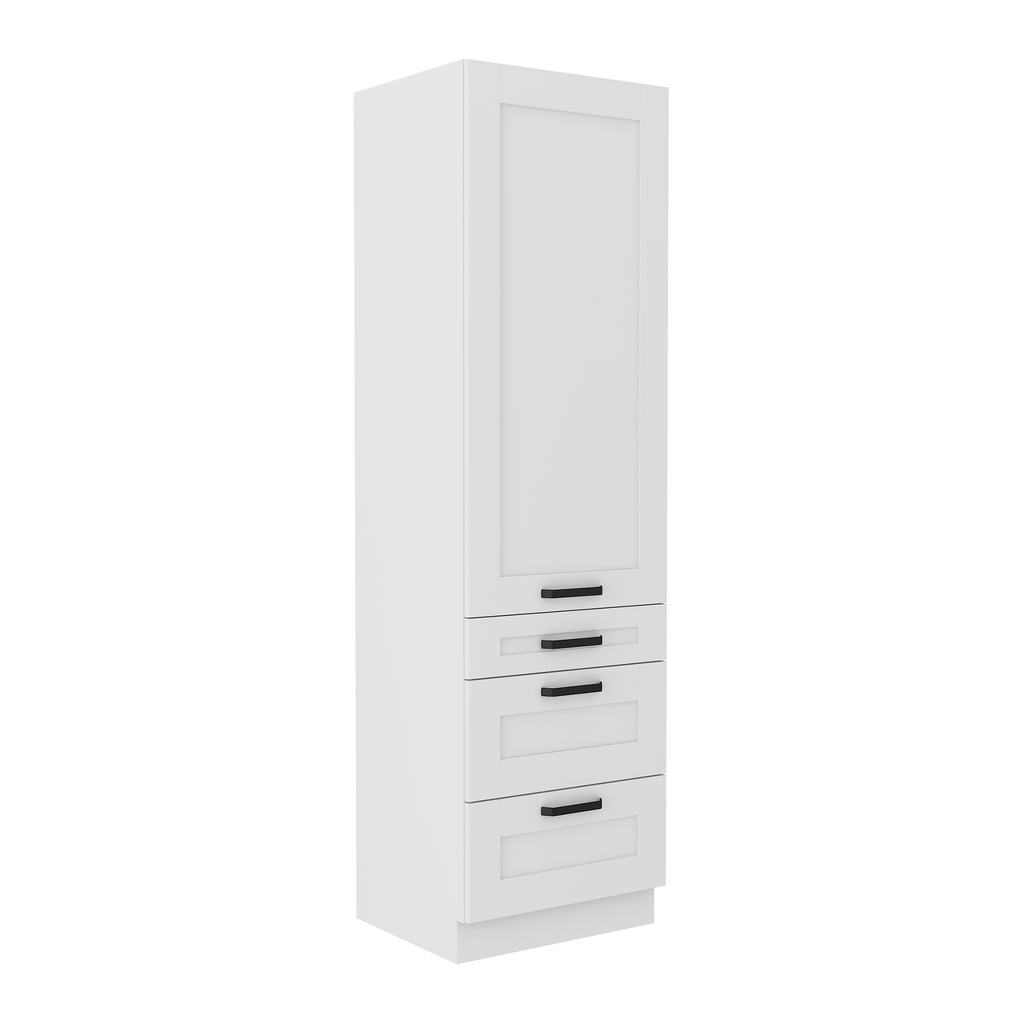 Dulap inalt LULA 60 DKS-210 3S 1F, alb