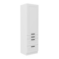 Dulap inalt LULA 60 DKS-210 3S 1F, alb