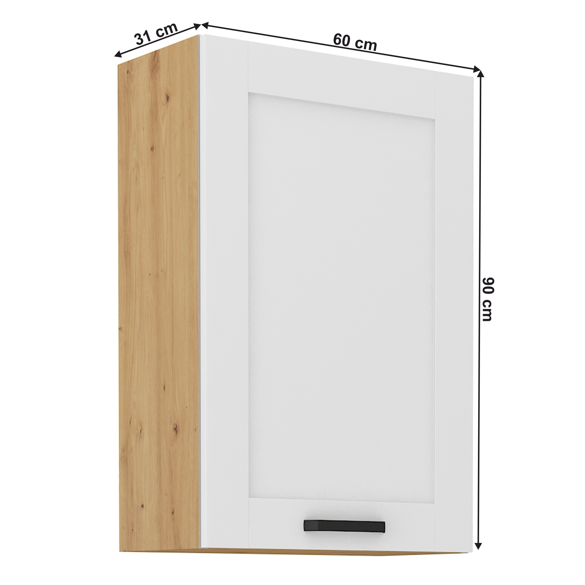 Dulap bucatarie modular LULA 60 G-90 1F, vedere 2