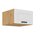 Dulap superior LULA 60 NAGU-36 1F, alb/stejar artizan
