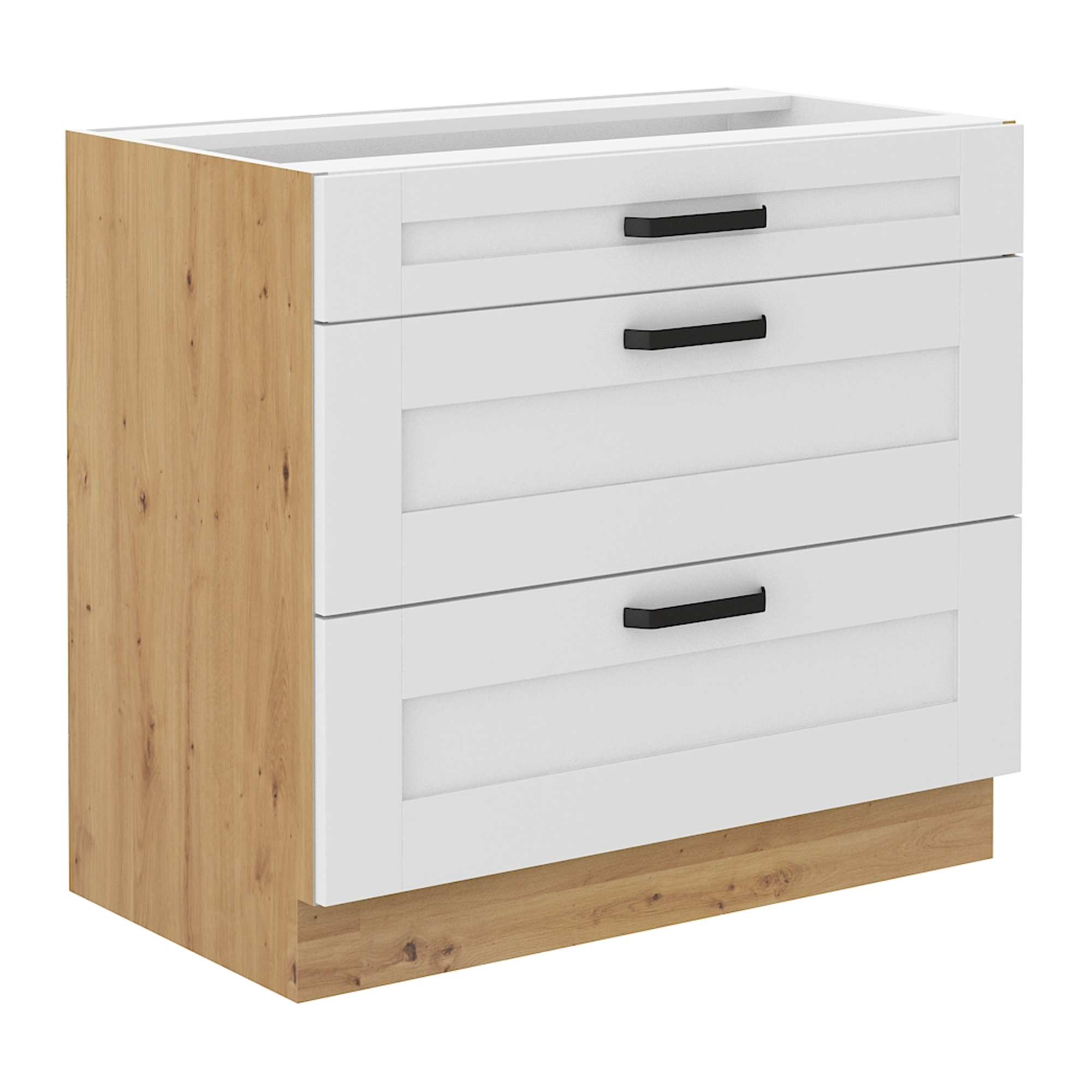 Dulap bucatarie modular LULA 80 D 3S BB, vedere 4