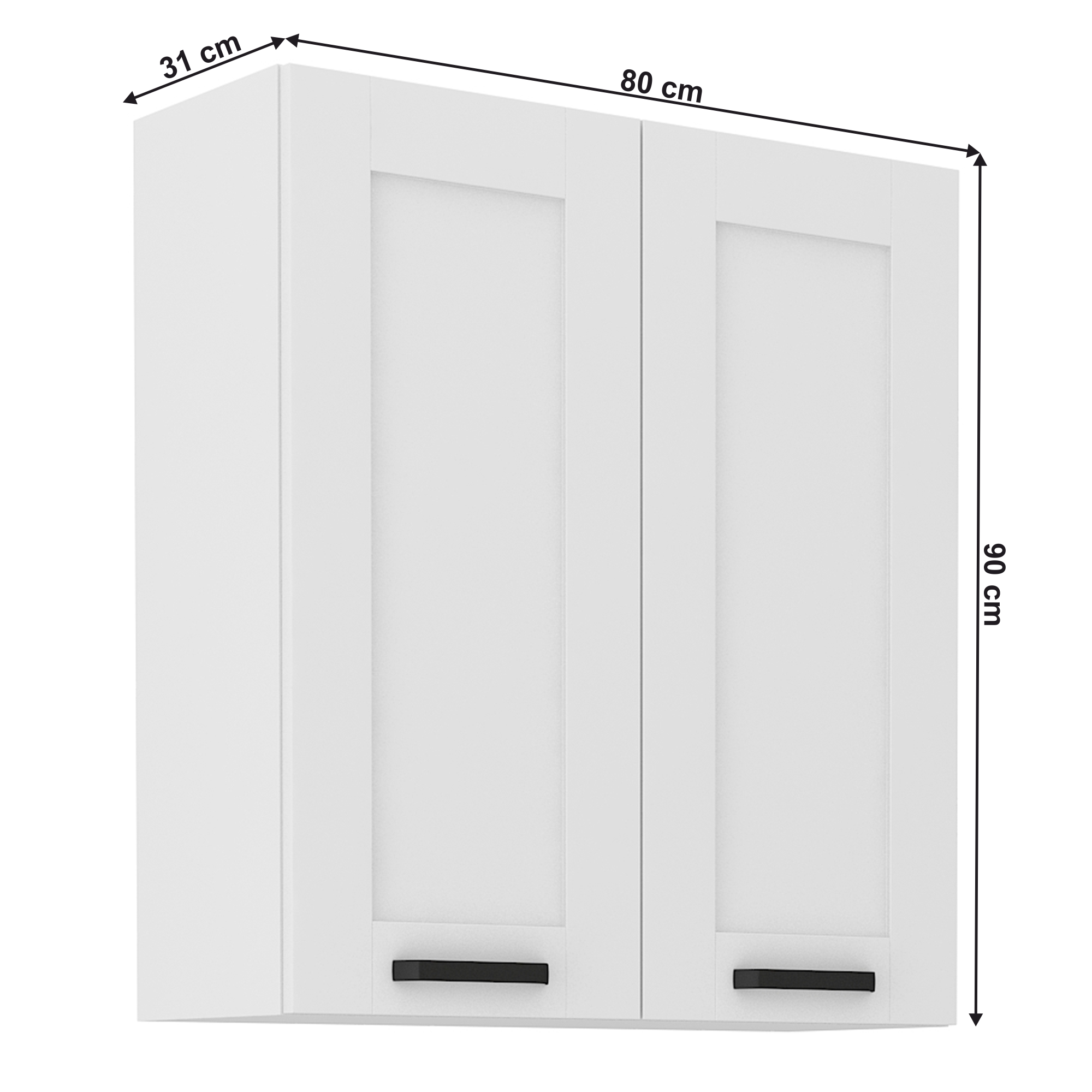 Dulap bucatarie modular LULA 80 G-90 2 F, vedere 3