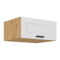 Dulap superior LULA 80 NAGU-36 1F, alb/stejar artizan