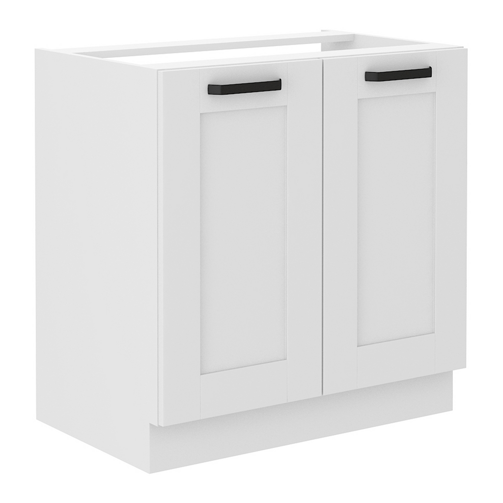 Dulap pentru chiuveta LULA 80 ZL 2F BB, alb