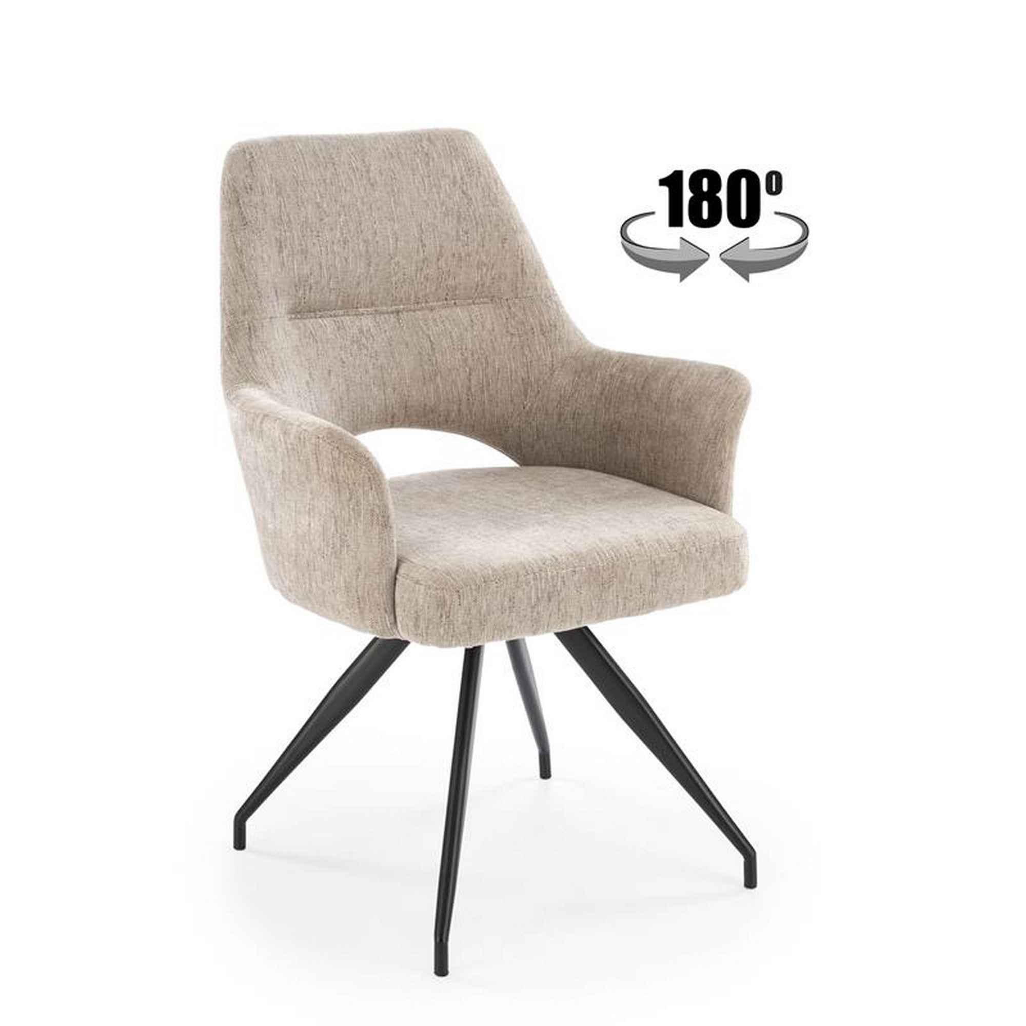 Scaun K542, bej / negru