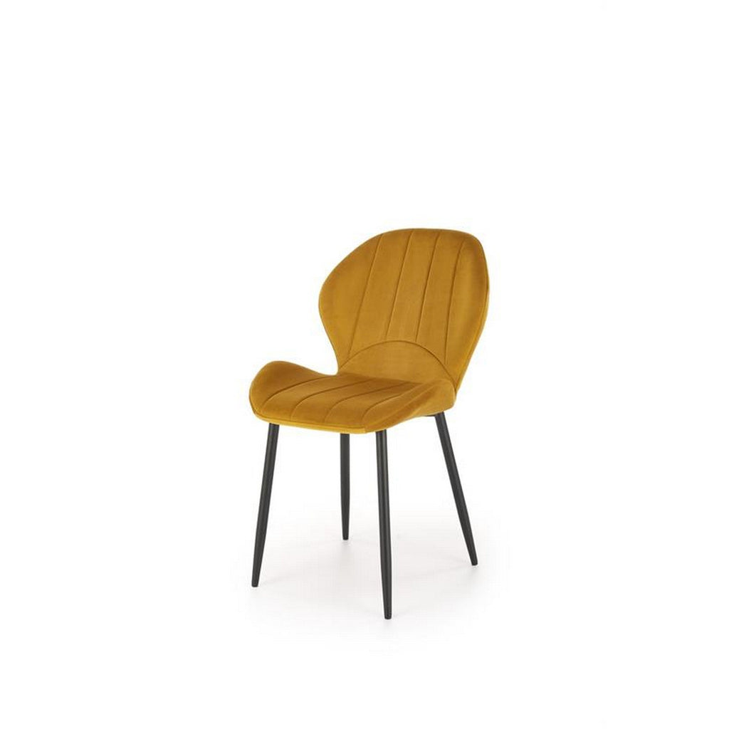 Scaun K538, galben/negru