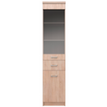 Vitrina 1D1W1S TOPTY TIP 32, stejar Sonoma, universal