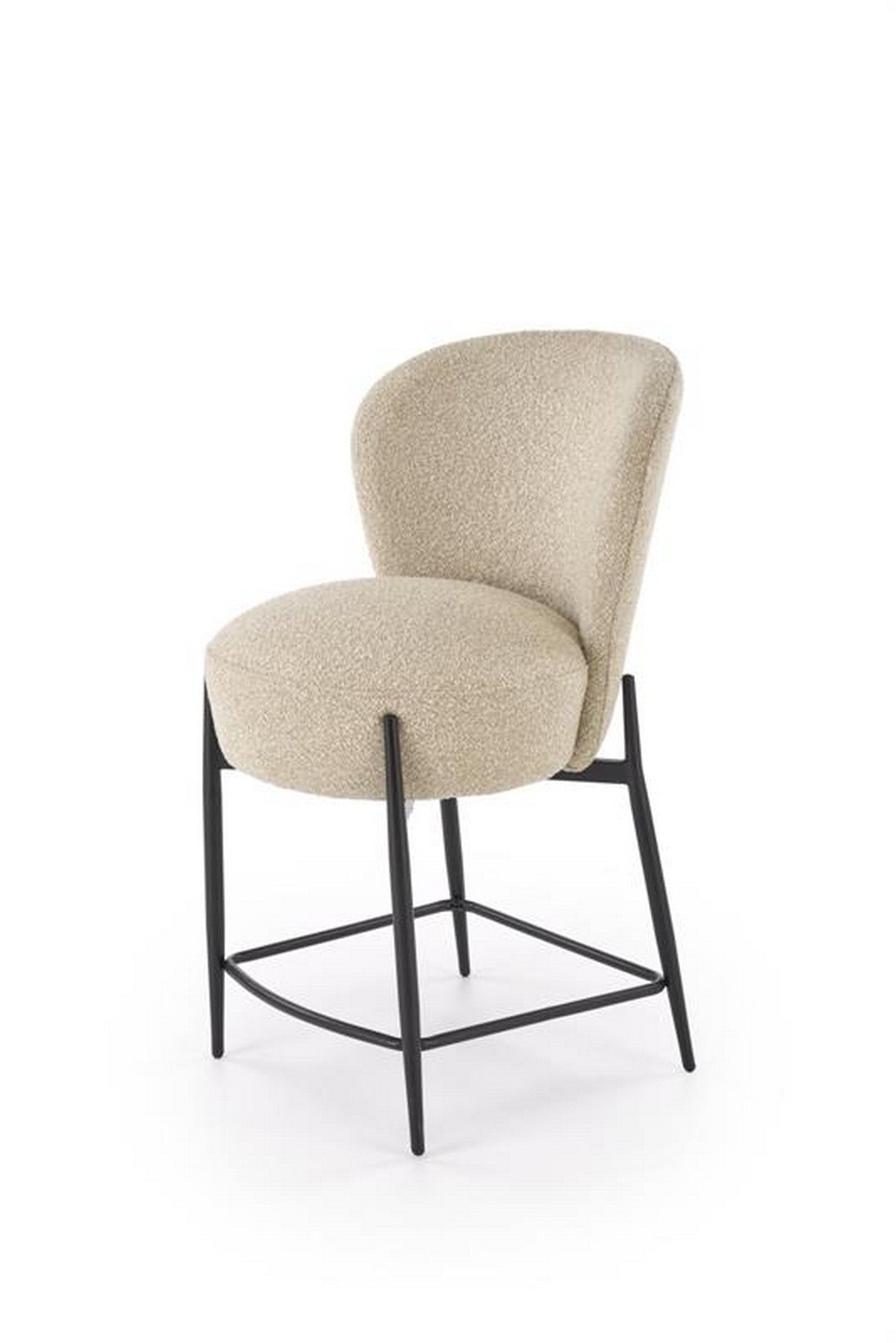 Scaun bar H126, bej/negru