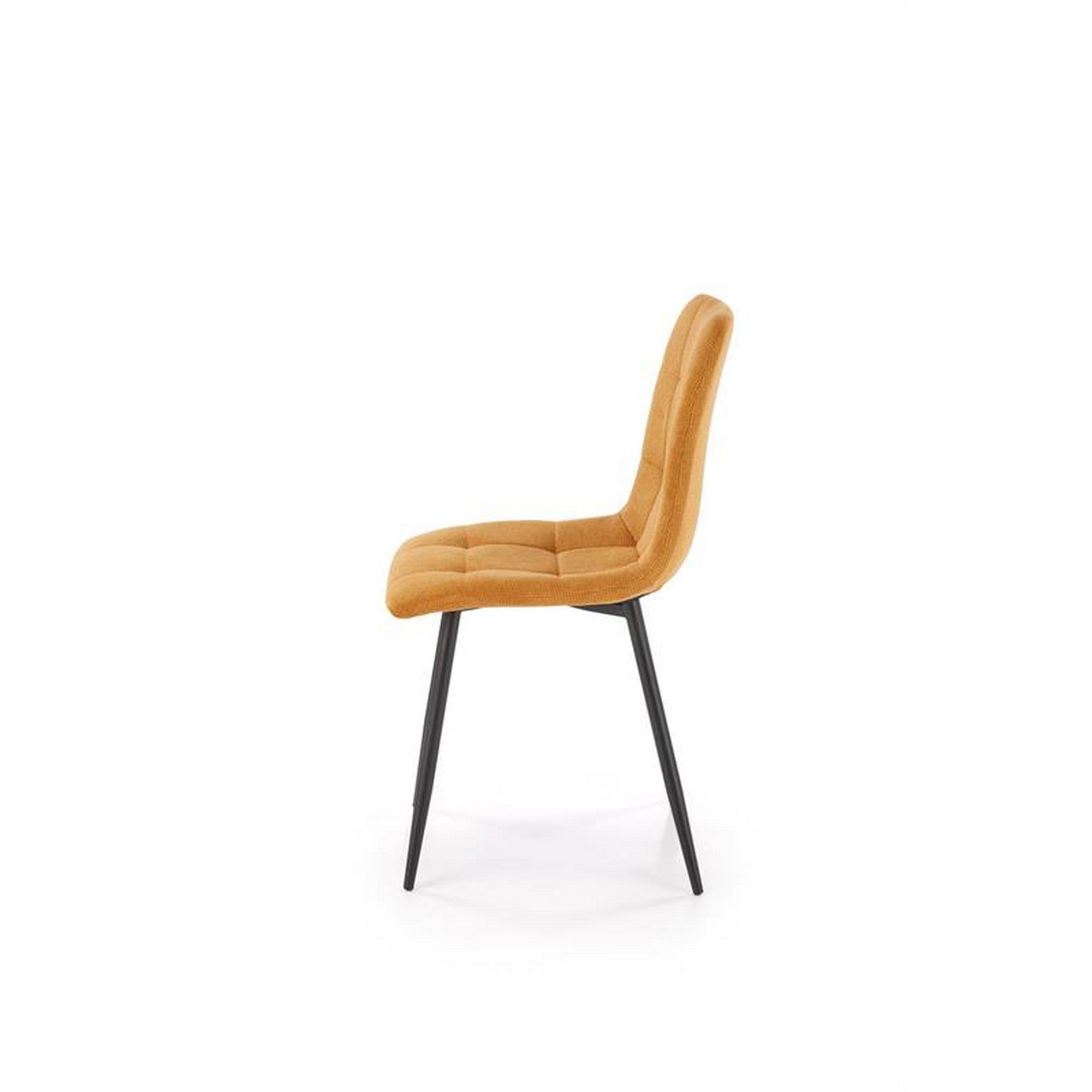 Scaun K560, galben mustar / negru