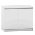 Comoda cu 2 usi HANY NEW 008, alba