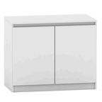 Comoda cu 2 usi HANY NEW 008, alba