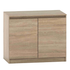 Comoda cu 2 usi HANY NEW 008, stejar sonoma