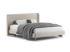 Pat tapitat Brie Classic, cu lada
