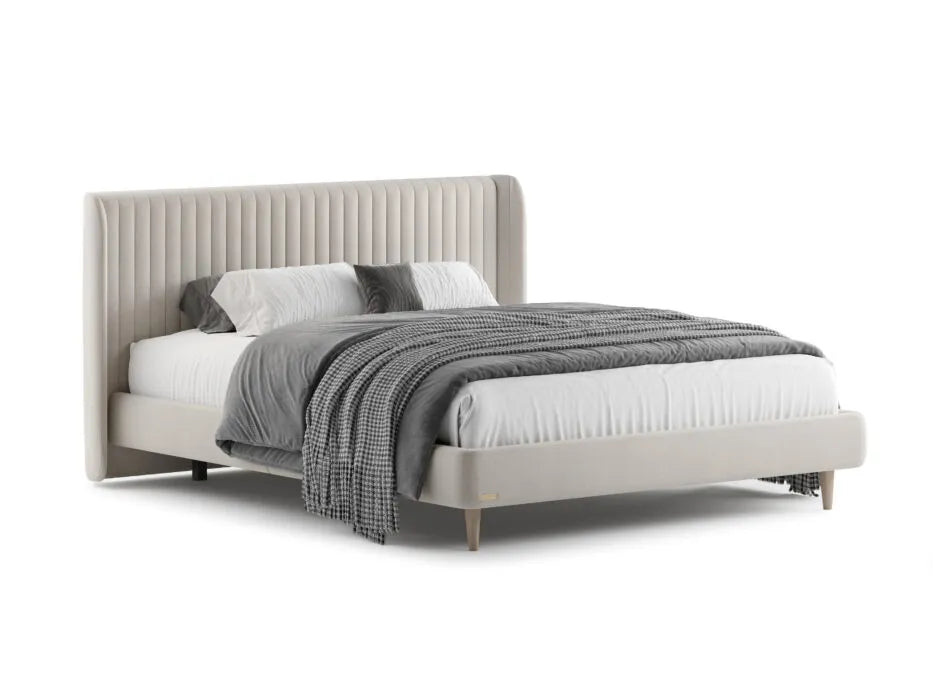 Pat tapitat Brie Classic, cu lada
