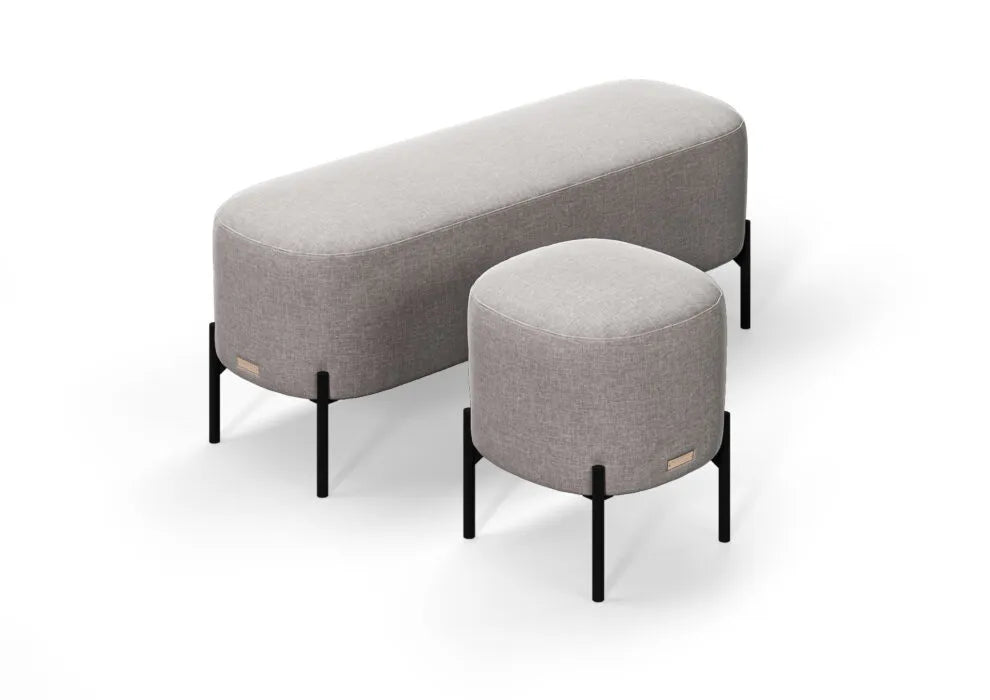 Set dormitor tapitat BOHO, vedere 5