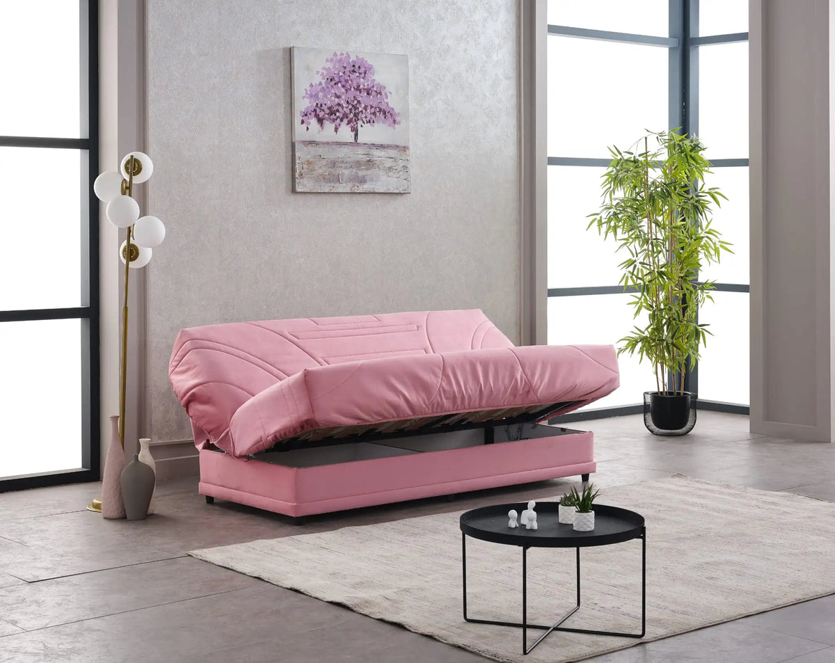 Canapea, extensibila, cu saltea relaxa si husa detasabila Genova – Maxinova (imaginea 5)