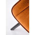 Scaun K520, scortisoara / negru