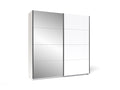 Dulap SMART Zegna ST200 2D (ALB/PLATINUM)