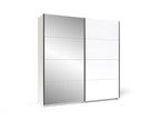 Dulap SMART Zegna ST200 2D (ALB/PLATINUM)
