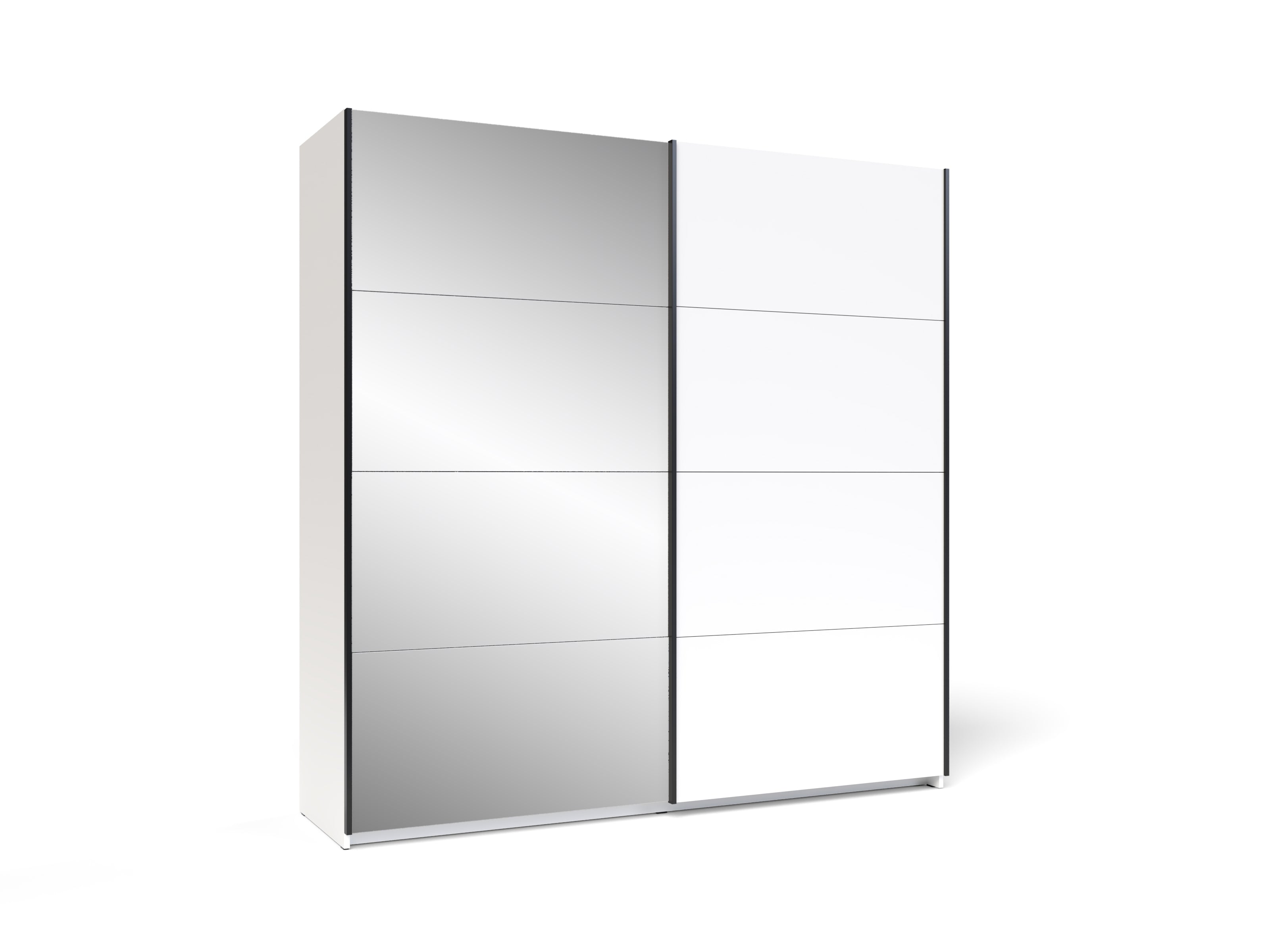 Dulap SMART Zegna ST200 2D (ALB/PLATINUM)