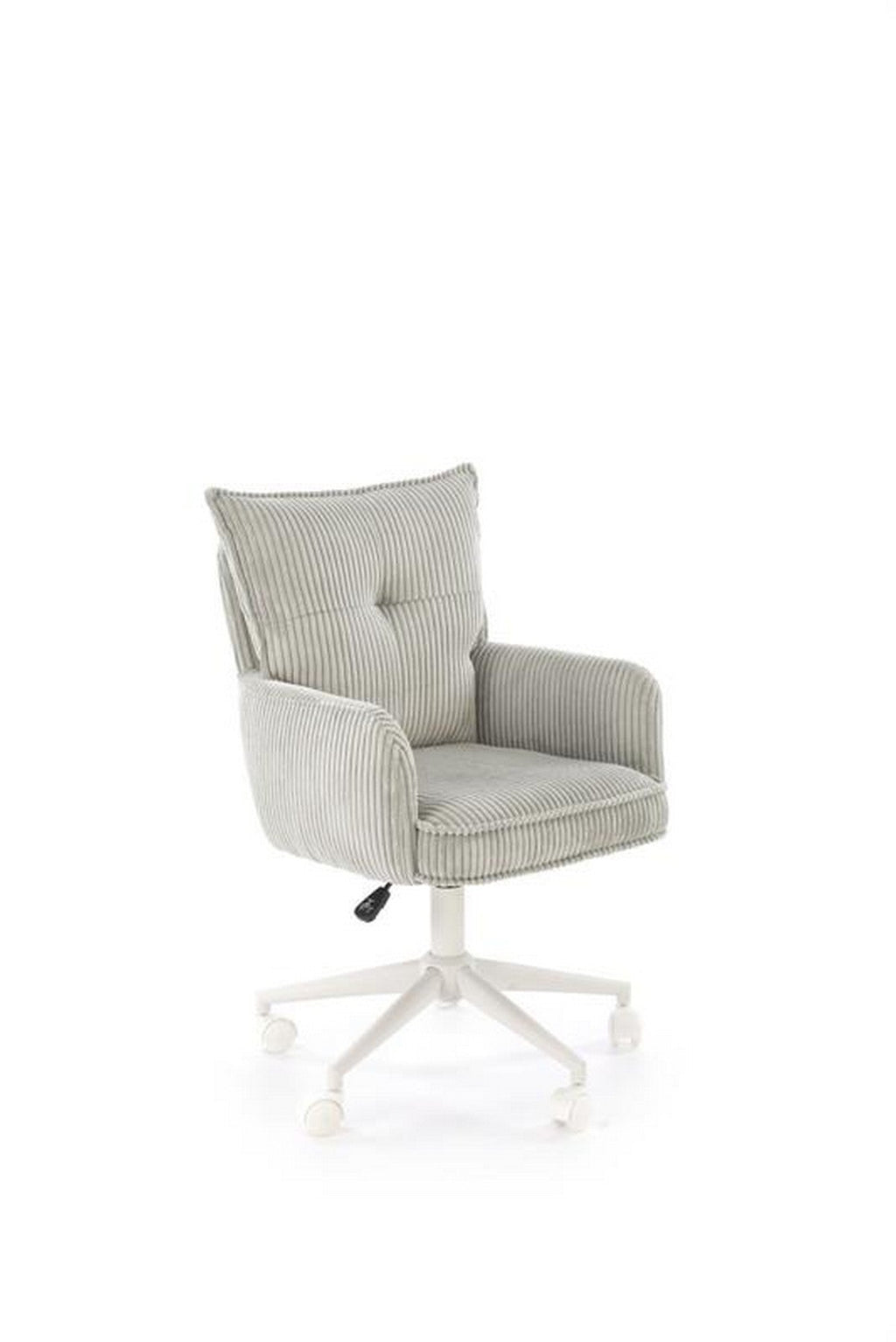 Scaun birou DUMBO, gri deschis/alb