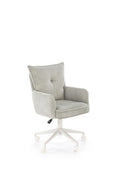 Scaun birou DUMBO, gri deschis/alb