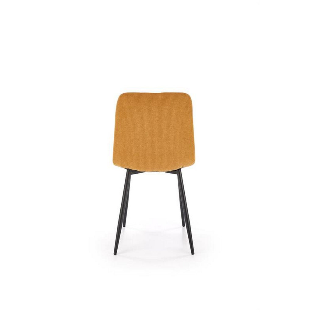 Scaun K560, galben mustar / negru