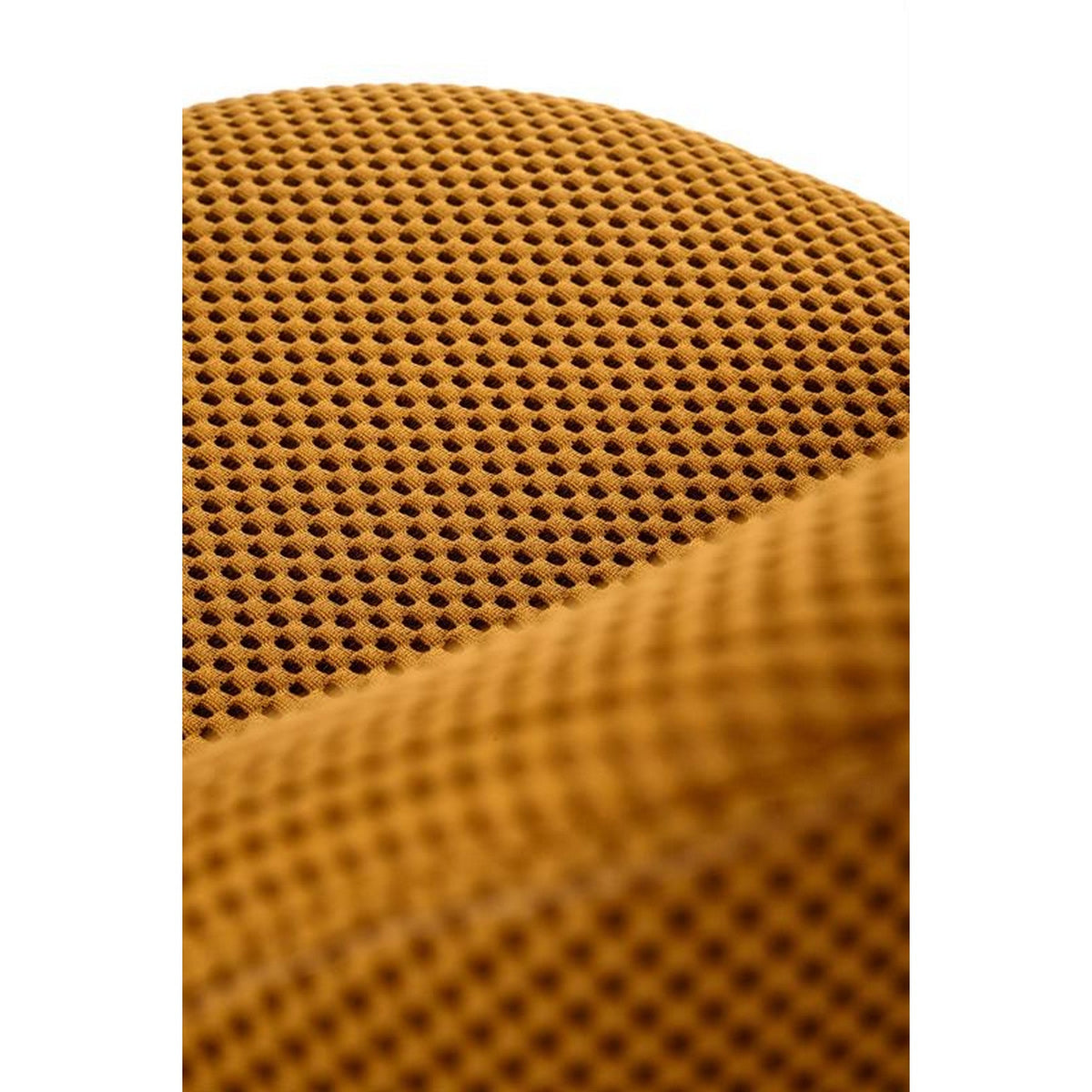 Scaun K546, galben mustar / negru