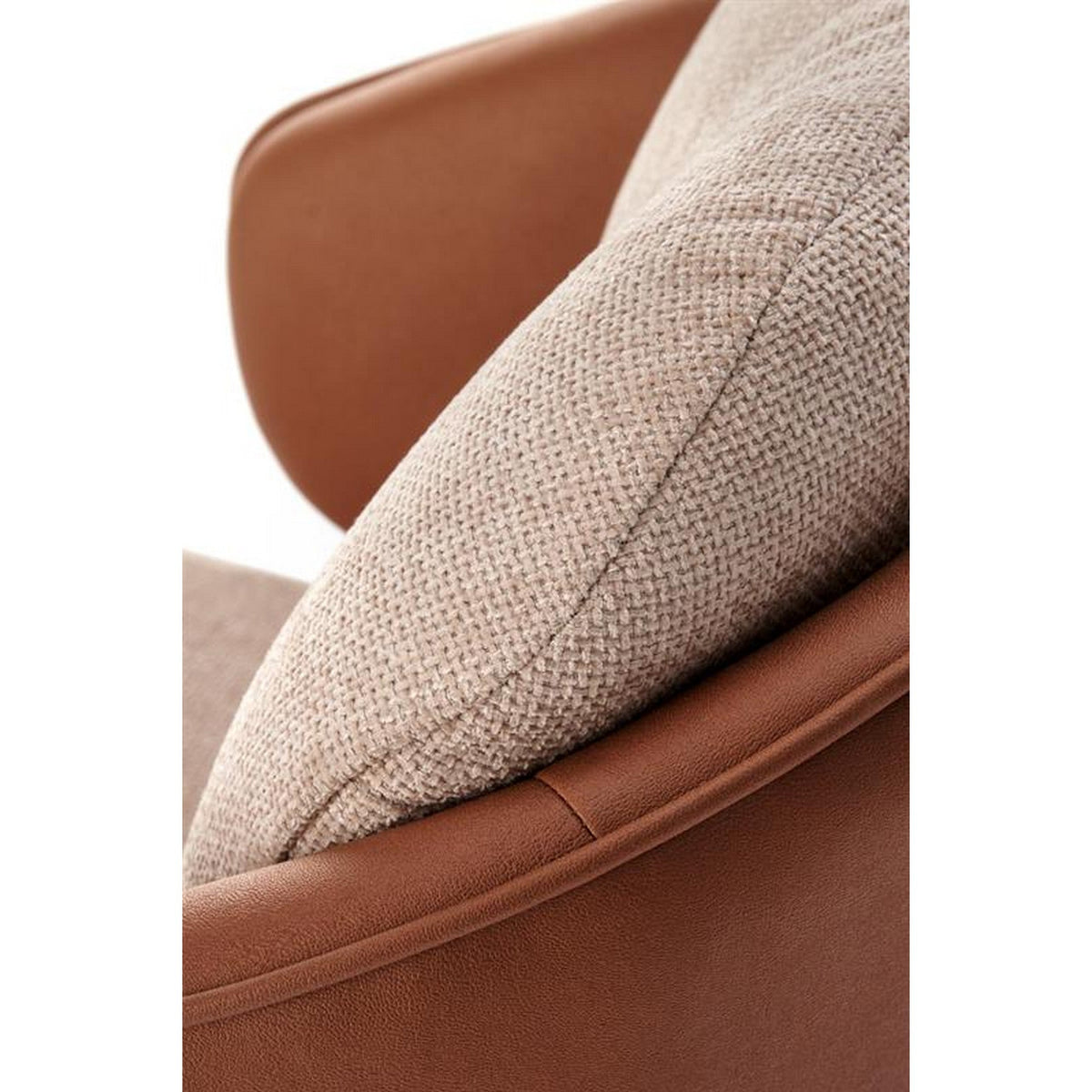 Scaun K554, maro / bej / negru