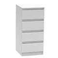 Comoda cu 4 sertare HANY NEW 009, alba