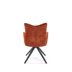 Scaun K540, caramiziu / negru