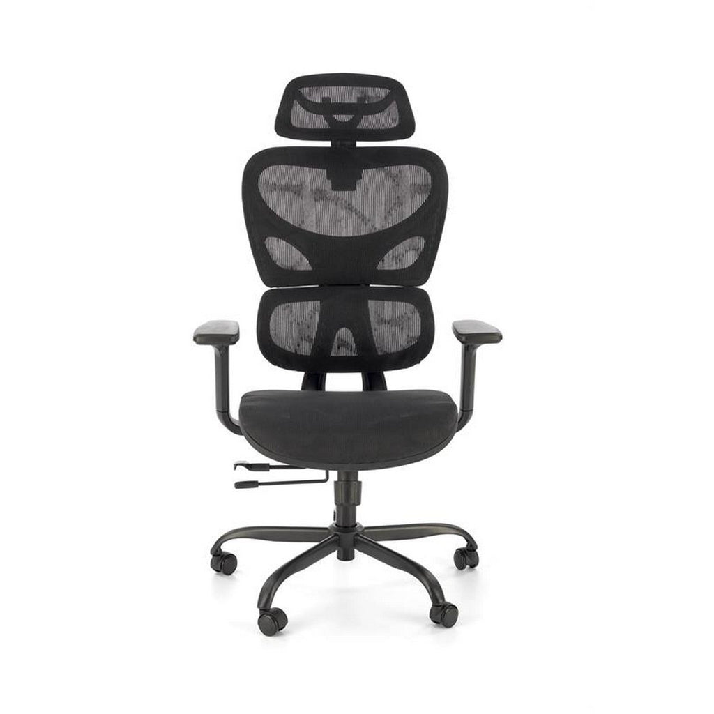 Scaun de birou tapitat GOTARD, negru